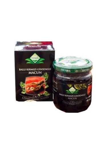 Themra Ballı Kırmızı Ginsengli Bitkisel Karışım Macunu - 240 Gr