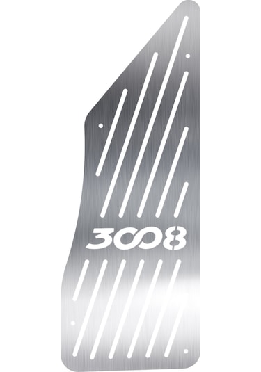 intakrom Peugeot 3008 Krom Ayak Dinlendirme Pedalı 2016 - 2022