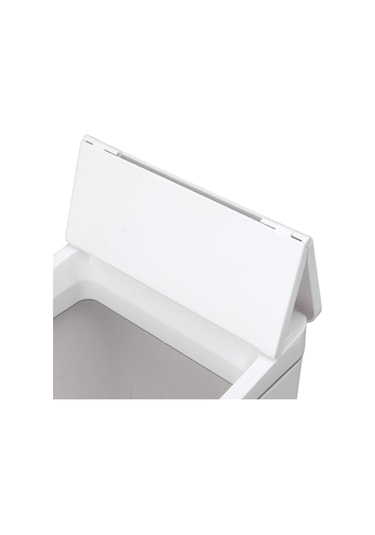 Qfdr Akıllı Çöp Kovası, Otomatik Açılır, İndüksiyona Duyarlı Beyaz