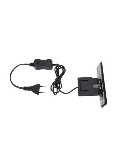 Qingmipy Akvaryum Bitkileri Ve Balıklar İçin Led Işık, 5w Enerji Tasarruflu, Plastik Kasa, Sıkma Montajlı, Avusturya Standartı 220v