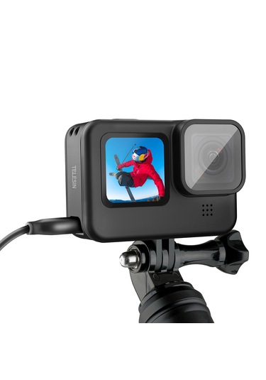 Ayex Telesin Gp-clc-901 Şarj Portlu Batarya Kapağı - Gopro Uyumlu
