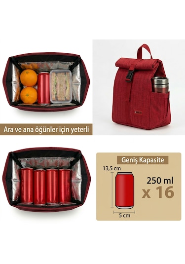 Frelso Termal Beslenme Çantası Kırmızı