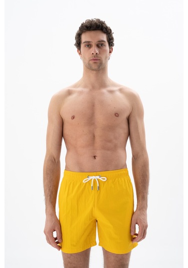Arma Erkek Regular Fit Basic Mayo Deniz Şortu Y25525277901 Sarı