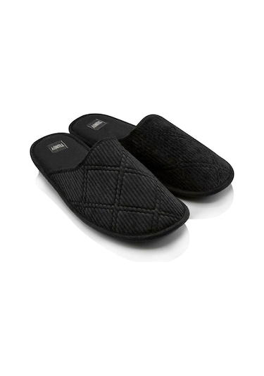 Erkek Ev Damat Bohça Çeyiz Terliği-9944 Siyah