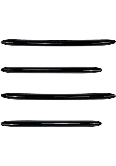 Wezone Mercedes-benz C-class W206 C200 Ön Sis Farı Kapak Dekoratif Siyah Abs Kaplama