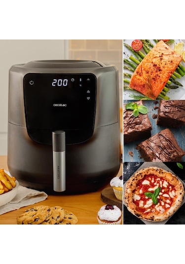 Cecotec Cecofry Rain 1550 W Otomatik Yağ Dağıtıcılı Airfryer Fritöz
