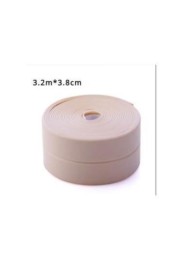Pembe Mutfak Ve Banyo Su Geçirmez Ve Küflenmez Bant Dikiş Contası Banyo Tuvalet Dikiş Köşe Hattı Çıkartmaları 3.8cm