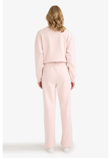 Defacto Straight Fit Basic Düz Cepli Yüksek Bel Eşofman Altı B8571ax25aupn364 Pembe-pn364 Defacto Straight Fit Basic Düz Cepli Yüksek Bel Eşofman Altı B8571ax25aupn364 Pembe-pn364