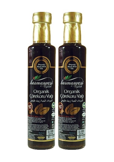 Harmanyeri Organik Çörekotu Yağı 250 ml 2 Adet