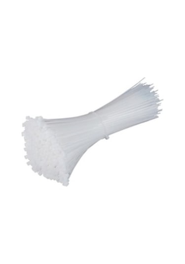 Plastik Çırt Kelepçe 100 Parça Beyaz 2.5x100mm 5131