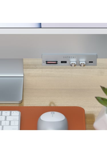 Satechi Usb-c Clamp Hub For 24 İnc İmac Gümüş St-ucıchs