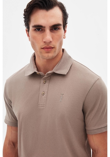 Twn Slim Fit Vizon Pike Dokulu T-shirt 4ec146011784m V01