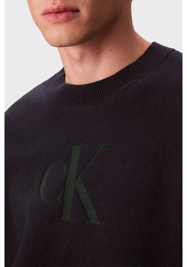 Calvin Klein Erkek Kazak Lv04rd305g Cef Lacivert Lacivert