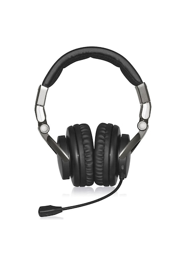 Behringer BB-560M Yüksek Kaliteli Mikrofonlu Profesyonel Bluetooth Referans Stüdyo & DJ Kulaklık - Siyah/Gümüş
