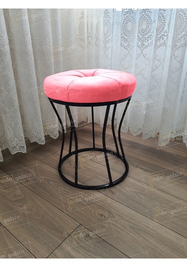 Kum Saati Dilimli Makyaj Pufu Kara İnci Pembe