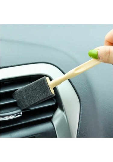 Araç Ev Ve Ofis Temizleme Fırçası Çok Amaçlı Torpido Teyp Klima Temizleme Fırçası Profesyonel 1 Adet