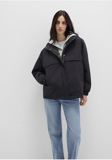 Mavi - Kapüşonlu Siyah Ceket 1110348-900 Siyah