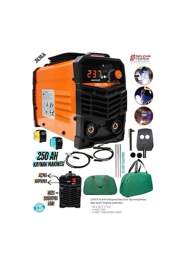 200 Amper Kaynak Makinası + Taşıma Çantası