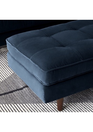 Ürgüp Gürgen Ayaklı Bank Puf Bench Lacivert