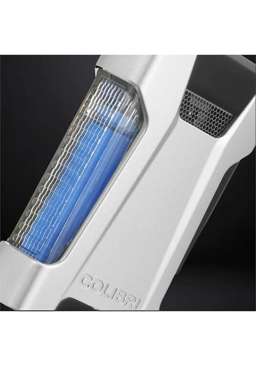 Colibri Rebel Çift Jet Puro Çakmağı Gri