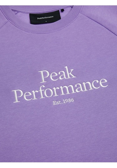 Peak Performance G79578090 W Crew Kadın Spor Tişört 001