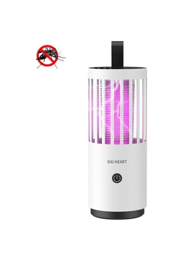 Daı Heart Electric Mosquito Killer Lamp Outdoor Household Photocatalyst Mosquito Killer,style: Usb Direct Plug, Size:usb Direct Plug