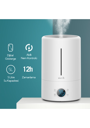 Deerma F628S 5 L Ultrasonik Soğuk Buhar Makinesi