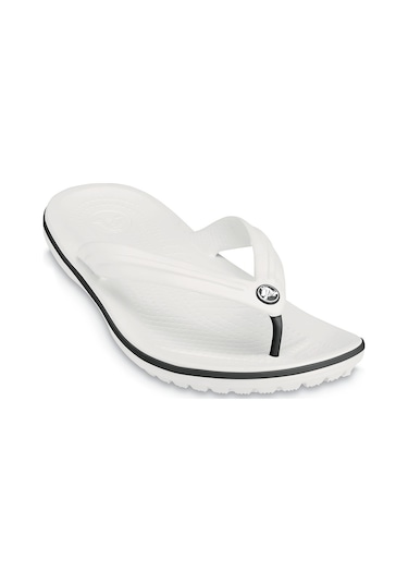 Erkek Crocs Terlik Crocband Flip White 11033-100-456 Beyaz