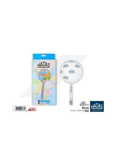 Hatas Plastik Büyüteç Mercek 90 Mm 0838