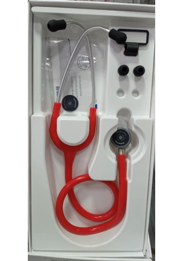 Riester 4230 Pediatrik Yenidoğan Stetoskop Kırmızı