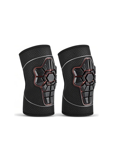 Geeksen Çocuklar İçin Bisiklet, Paten Ve Kaykay Korumalı Dizlik - Rahat Ve Güvenli Siyah