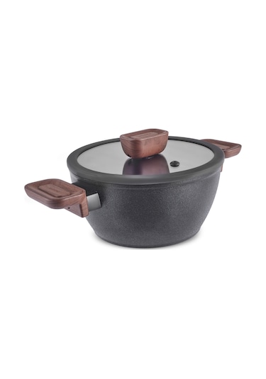 Karaca Salomon Biodiamond Tencere 18 Cm Kahverengi