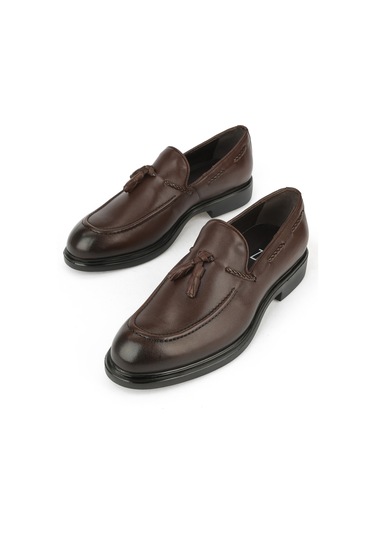 Ziya, Erkek Hakiki Deri Ayakkabı 1531043z4193 Kahve 1531043z4193 300 Kahve