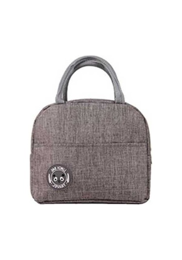 Pazly Termal Öğle Yemeği Çantası - Su Geçirmez, Taşınabilir, Çocuk Baskılı Gri Renk Gri