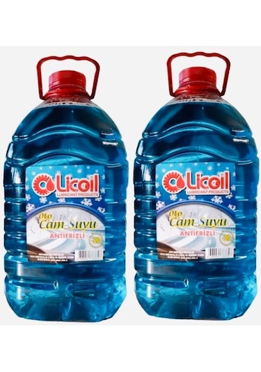 Licoil Antifrizli Oto Cam Suyu 5 Lt X 2 Adet -20 Derece
