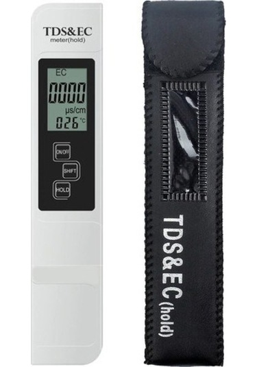 Tds Ec Metre Termometreli Su Kalite ve Iletkenlik Ölçüm Cihazı