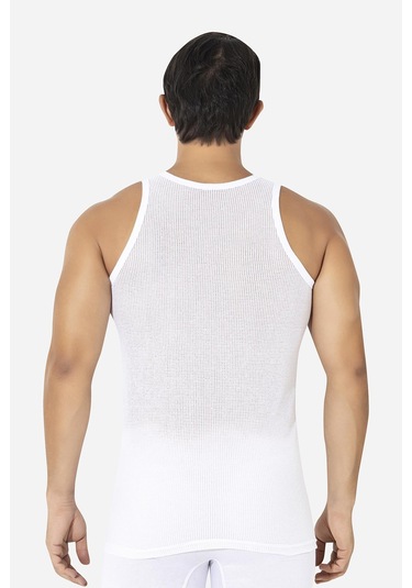 6'lı Paket Beyaz Erkek Fileli Atlet Pamuklu Delikli Yazlık Erkek Atlet Beyaz