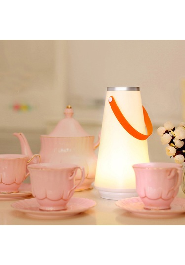 Wezone Usb Şarjlı Taşınabilir Led Lambası, Dokunmatik Kontrol, Parlaklık Ayarlı, Ev Dekorasyonu Ve Gece Işığı Td129 Diğer