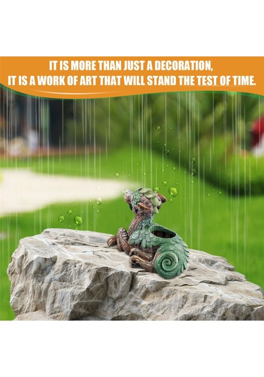 Fantastik Hayvanlar Saksılar Etli Bitki Saksıları Bahçe Heykeli B