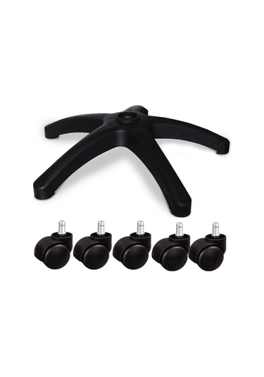 Ofis Koltuğu Ayağı Yıldız Ayak + 5 Tekerlek BE071Ü 209157803