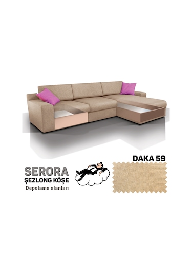 Serora Şezlonglu Köşe Daka 59