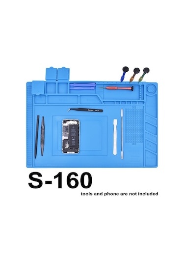 Best S-160 S160 Profesyonel Manyetik Silikon Tamir Pedi