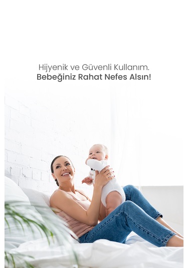 Optibebe Nazal Aspiratör + 2 Yedek Uç Hediyeli