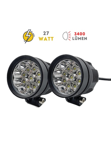 Knmaster Alien 27w Motosiklet Led Sis Farı