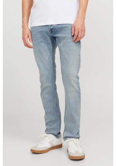 Jack & Jones Jjiglenn Erkek Jeans Mavi