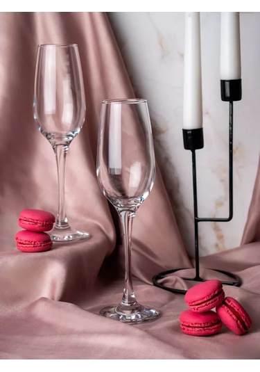 Pasabahce 210 Ml Şampanya Şarapları, 2'li Cam Set 12038725