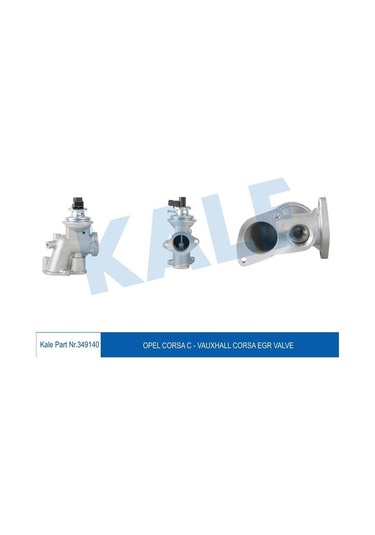 KALE 349140 EGR VALFI CORSA C VAUXHALL CORSA