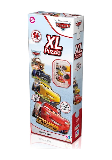 Disney Cars (Arabalar) Xl Dev Yer Puzzle/Yapboz (52 Parça)