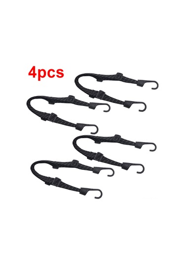 Symbee Motorsiklet Ve Bisiklet İçin 4 Adet Reflektif Kask Bağı, Esnek Ve Dayanıklı