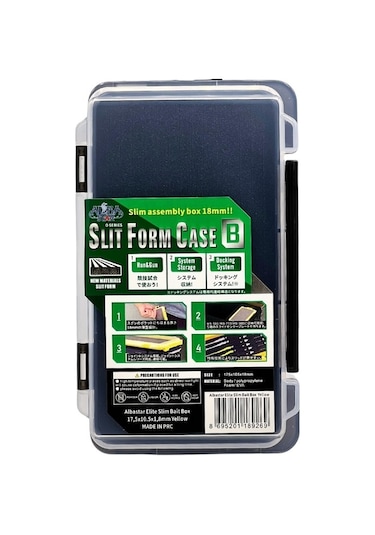 Albastar Elite Slit Form Case B Balıkçı Kutusu